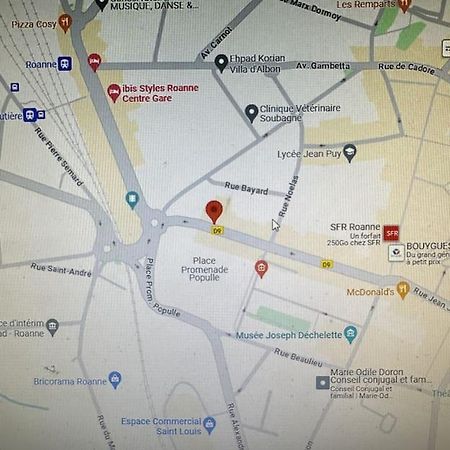 Apartamento T2 En Rdc Calme Et Central 5Min A Pieds De La Gare Roanne Exterior foto